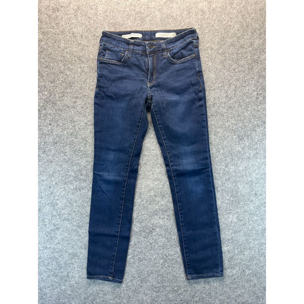 Anthropologie Pilcro And The Letterpress Jeans Womens 27 Mid Rise Skinny Stretch